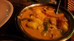 Shrimps mit Gemüse und Curry